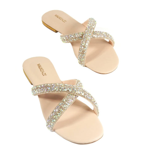 Women Formal Slippers - 40738S - Slippers - Walkeaze